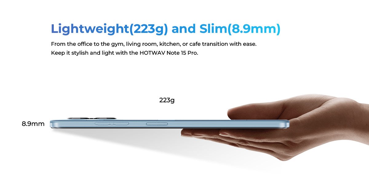 HOTWAV Note 15 Pro smartphones feature illustration 10