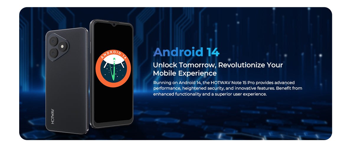 HOTWAV Note 15 Pro smartphones feature illustration 16