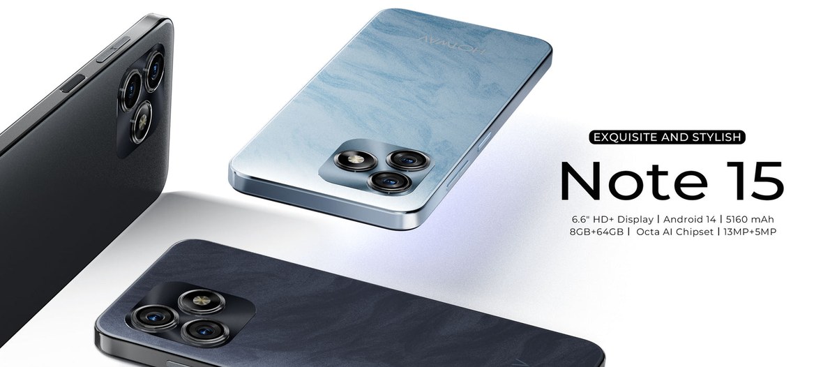HOTWAV Note 15 smartphones feature illustration 1