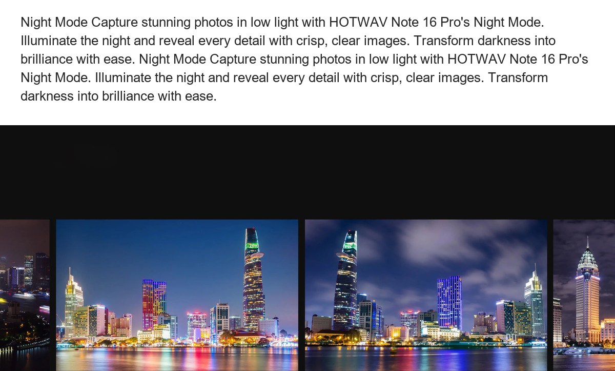 Android 14 Smarter Tech, Effortless Experience The HOTWAV Note 16 Pro is powered by Android 14, delivering a fluid and intuitive u - view 20