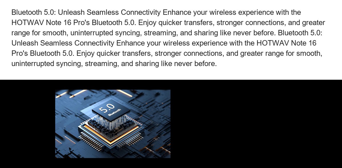HOTWAV Note 16 Pro smartphones feature illustration 28