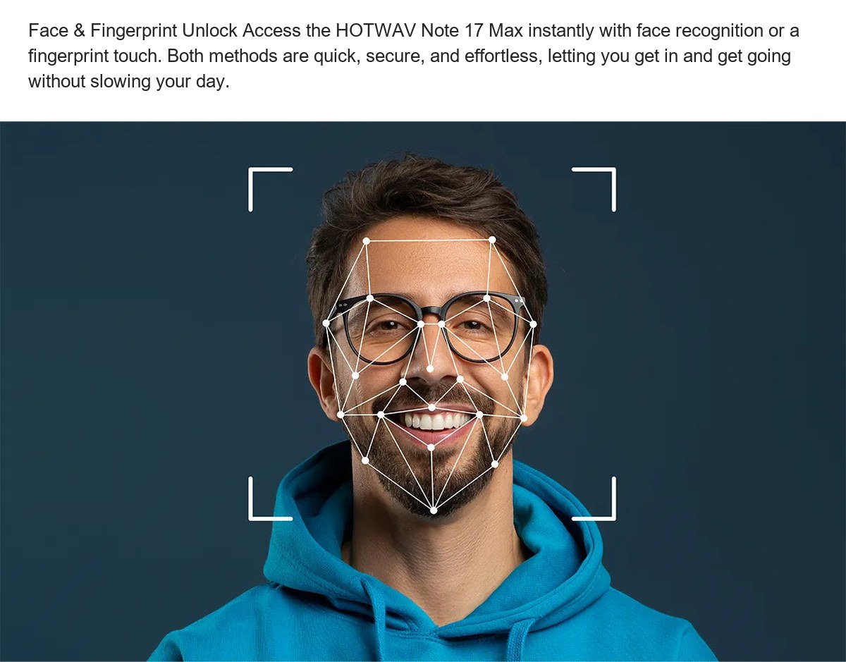 HOTWAV Note 17 Max smartphones feature illustration 19