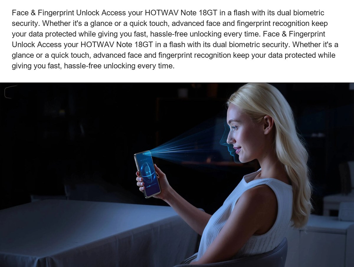 HOTWAV Note 18 GT smartphones feature illustration 28