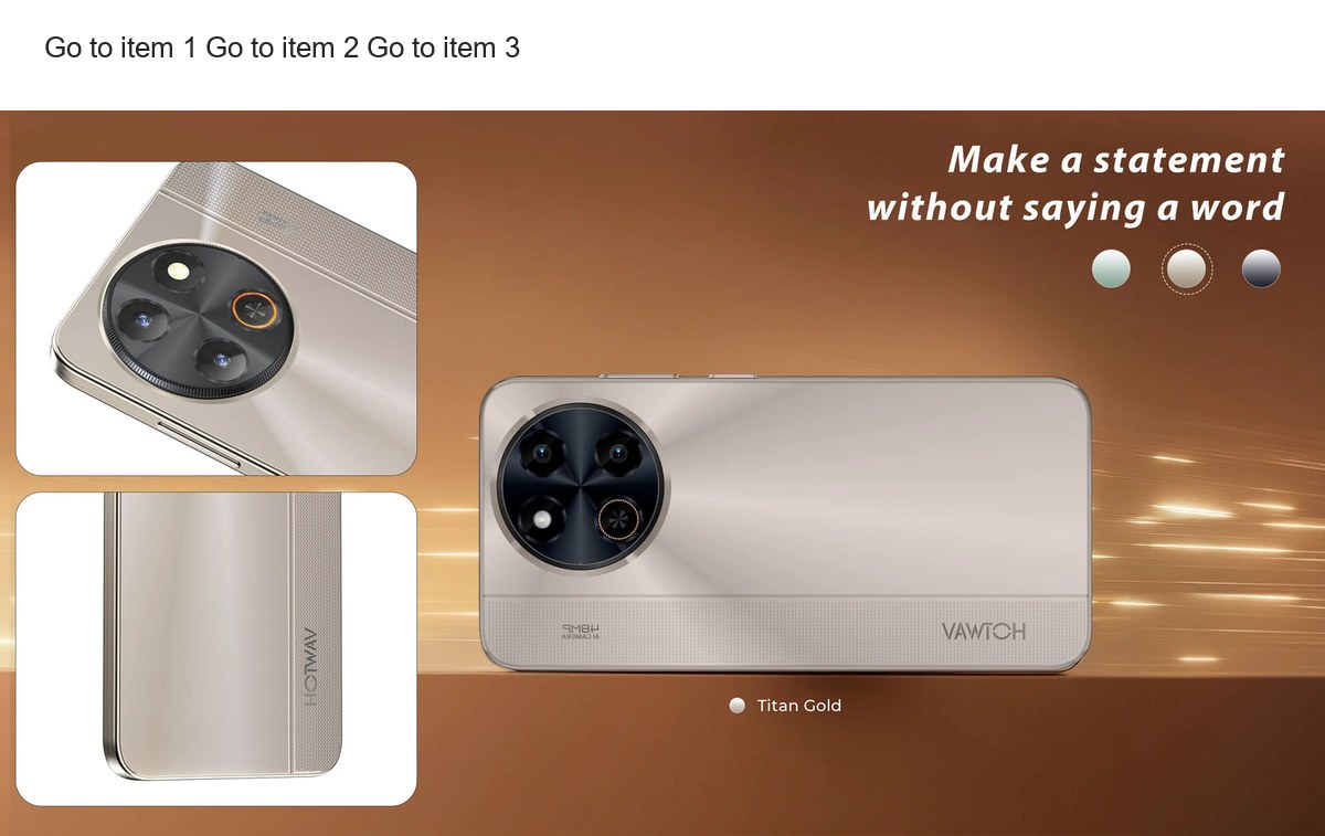 HOTWAV Note 18 Pro smartphones feature illustration 1