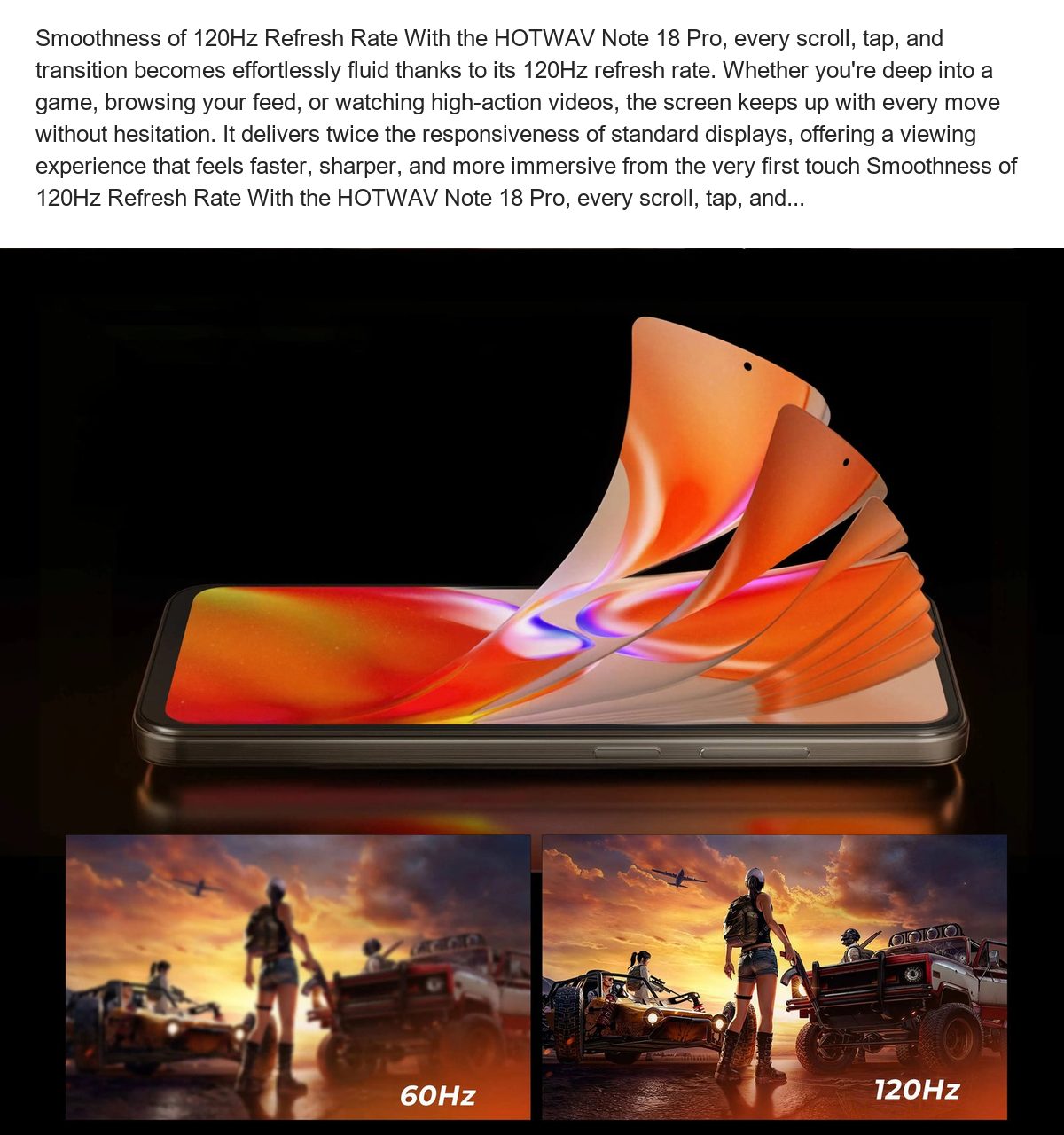 HOTWAV Note 18 Pro smartphones feature illustration 7