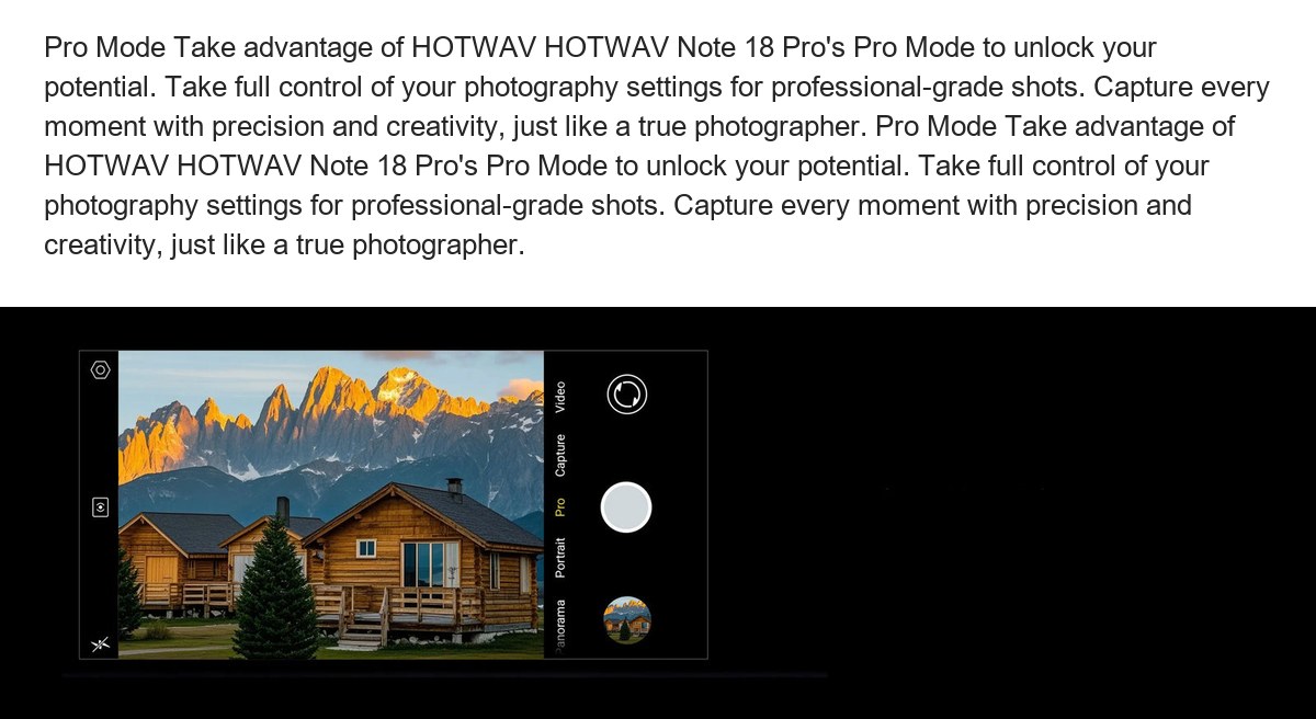 HOTWAV Note 18 Pro smartphones feature illustration 19