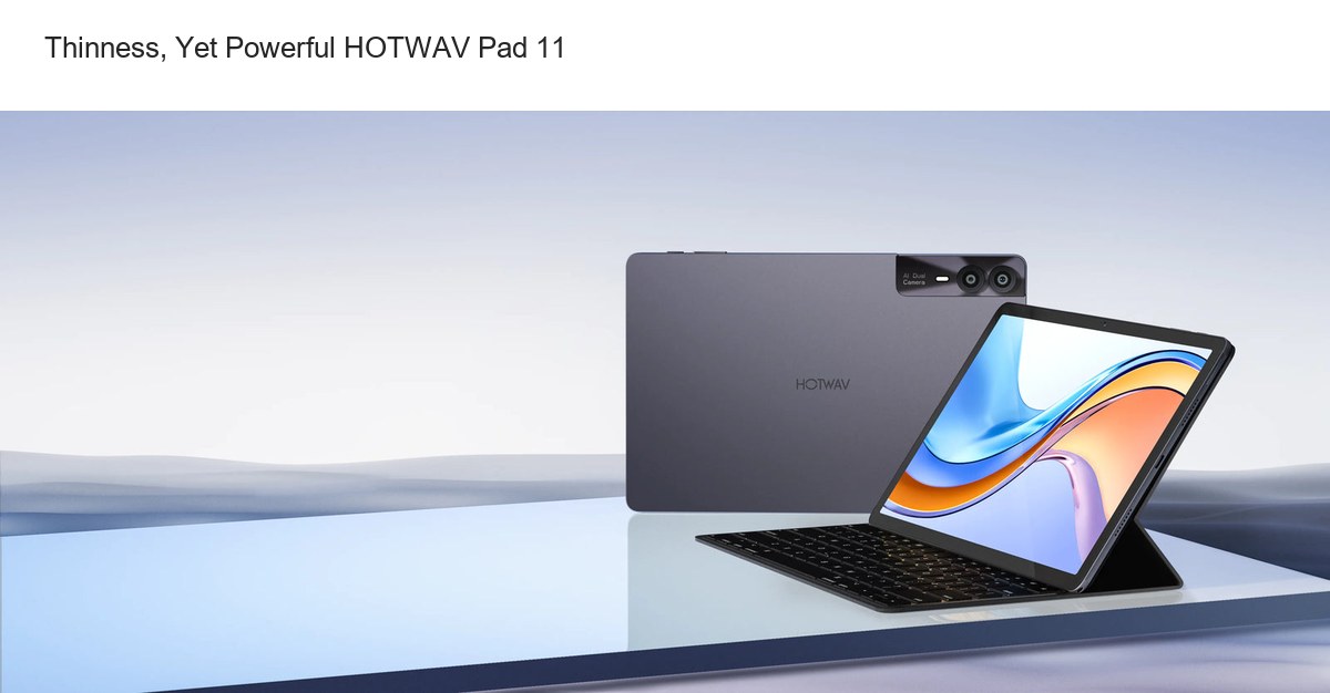 HOTWAV Pad 11 smart tablets feature illustration 1