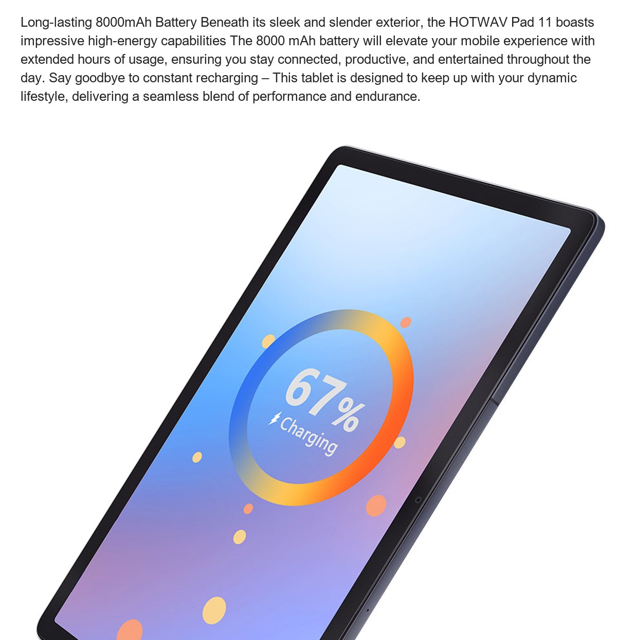 HOTWAV Pad 11 smart tablets feature illustration 28
