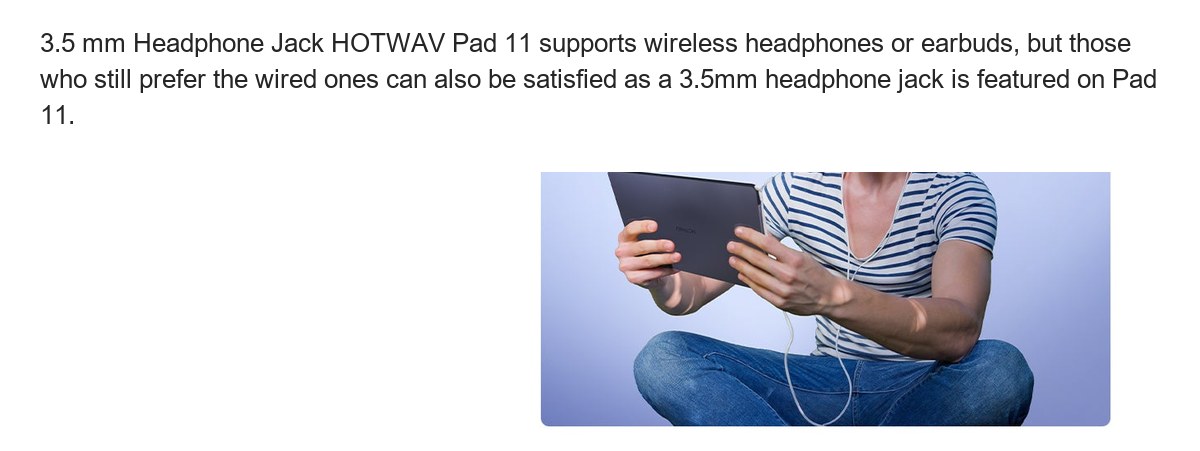 Android 13.0 OS HOTWAV Pad 11 runs on Android 13 that step up your personalization game greatly. Customize apps, icons, and media - view 50