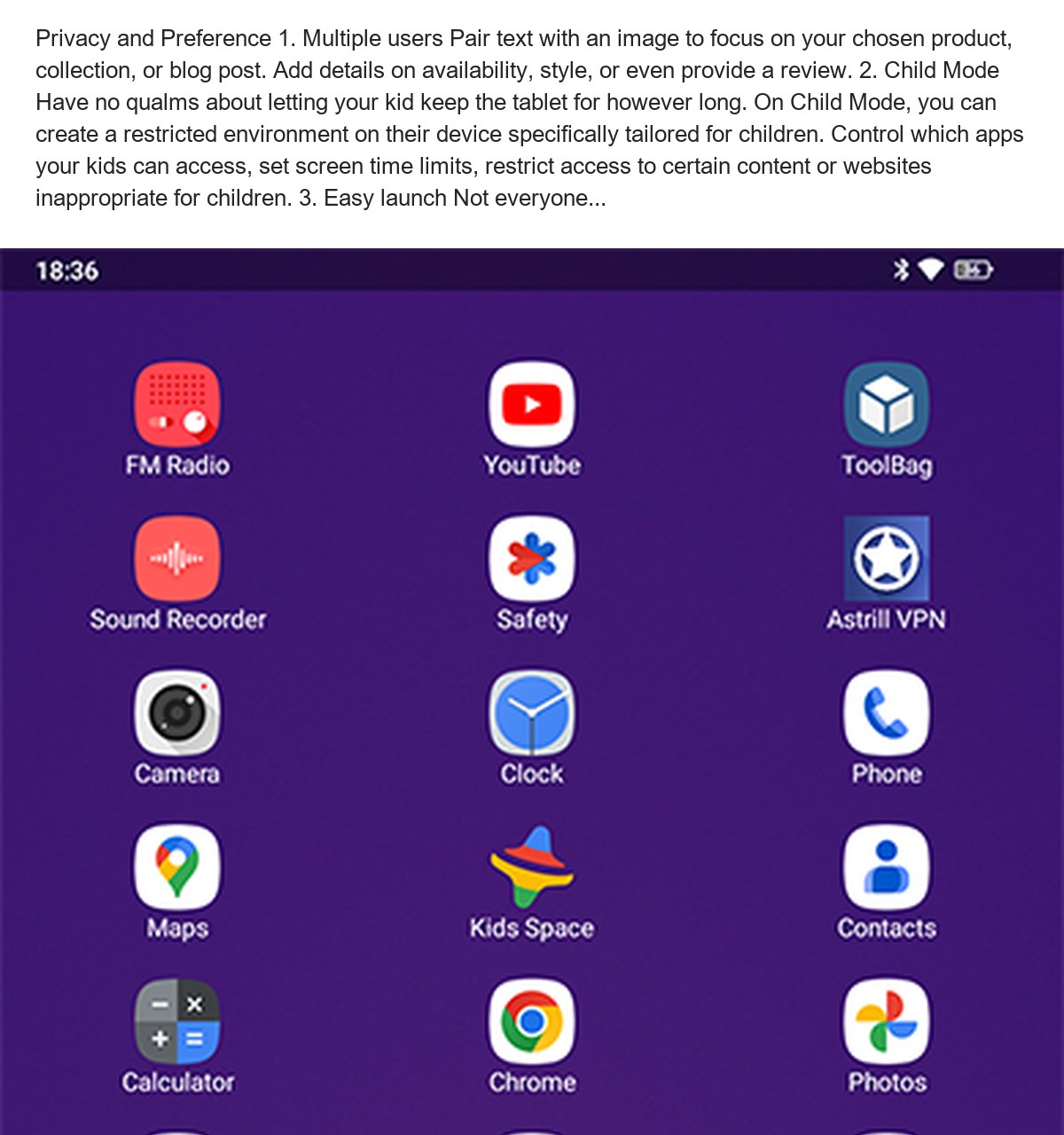 Privacy and Preference 1. Multiple users Pair text with an image to focus on your chosen product, collection, or blog post. Add de - view 65