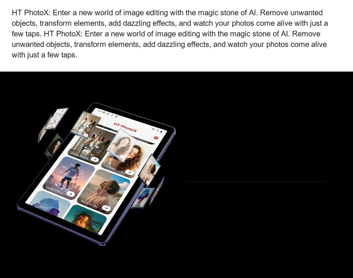 HOTWAV Pad 15 Pro smart tablets feature illustration 25