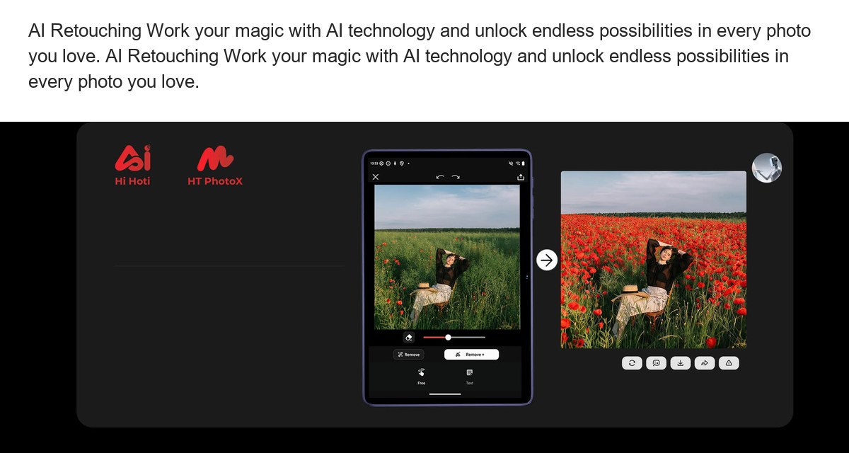 Introducing Hi Hoti and HT PhotoX: HOTWAV's two powerful Proprietary Powerful AI Toolsets for taking your life and tech experience - view 27