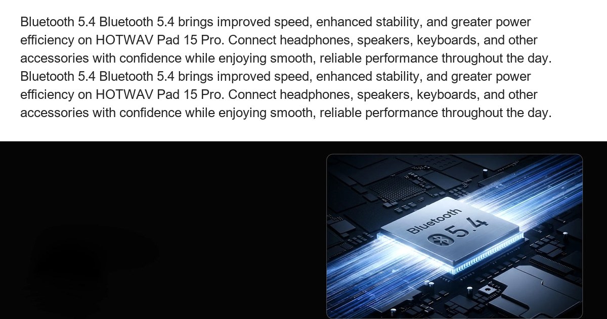 Android 16 Powered by Androld 16 HOTWAV Pad 15 Pro dellvers a more refined user experience from the moment you pick it up Navigati - view 45