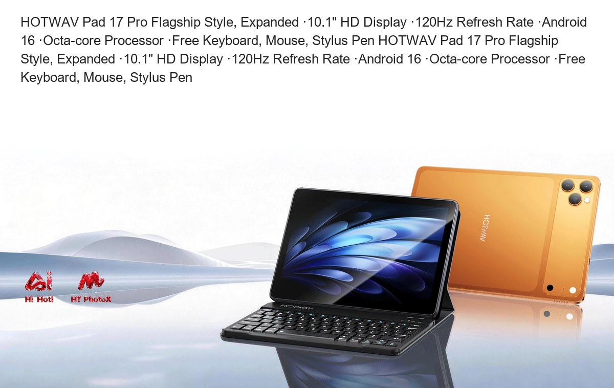 HOTWAV Pad 17 Pro smart tablets feature illustration 1