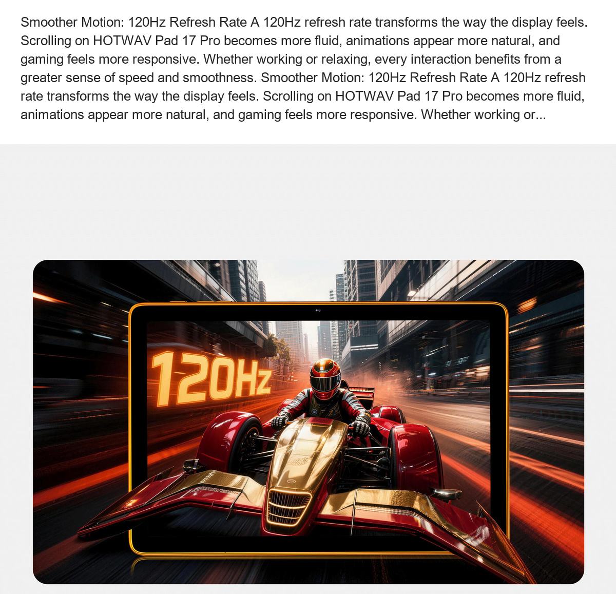 HOTWAV Pad 17 Pro smart tablets feature illustration 10