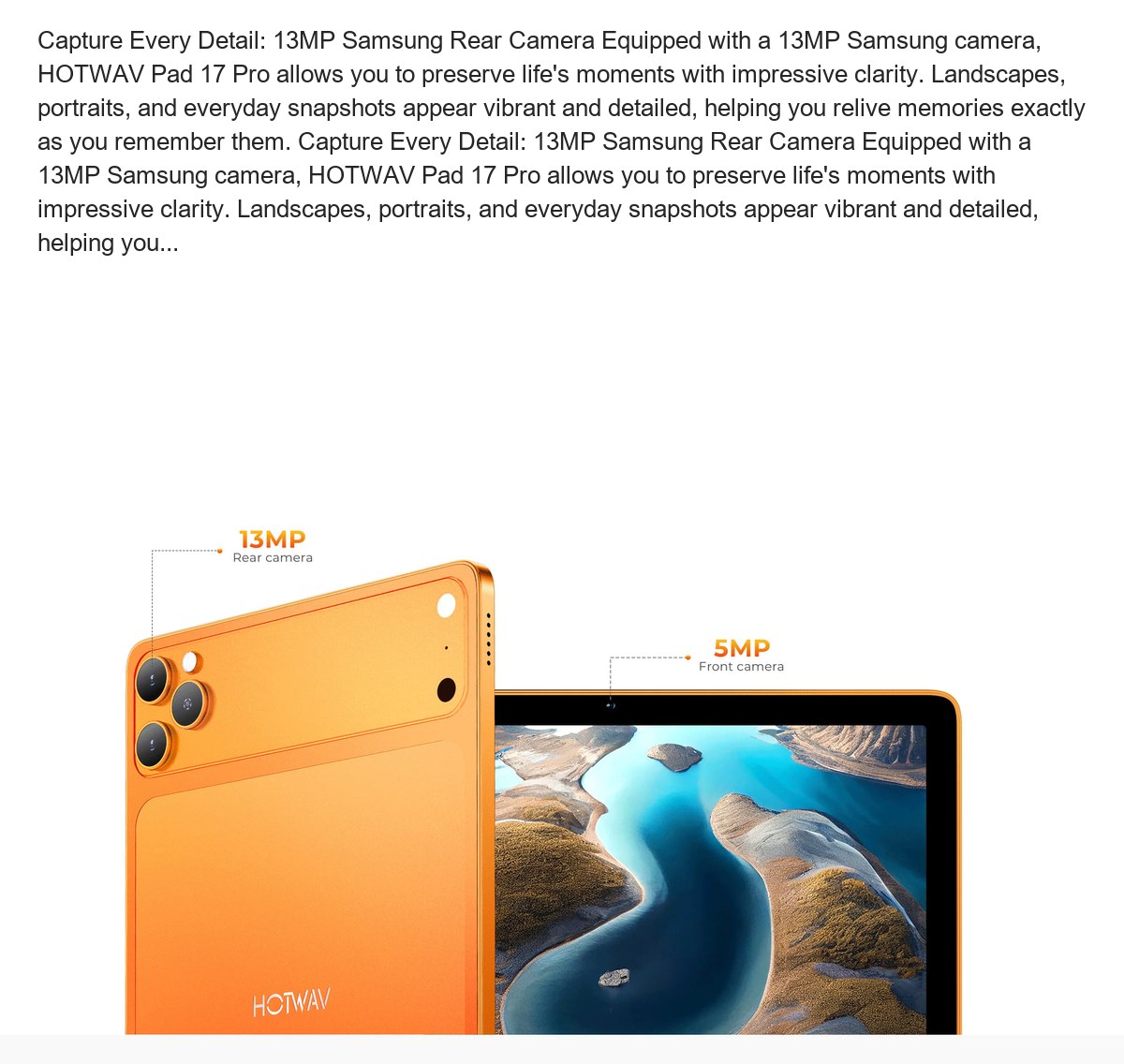 Capture a Beautiful moment Capture a Beautiful moment Capture Every Detail: 13MP Samsung Rear Camera Equipped with a 13MP Samsung - view 35