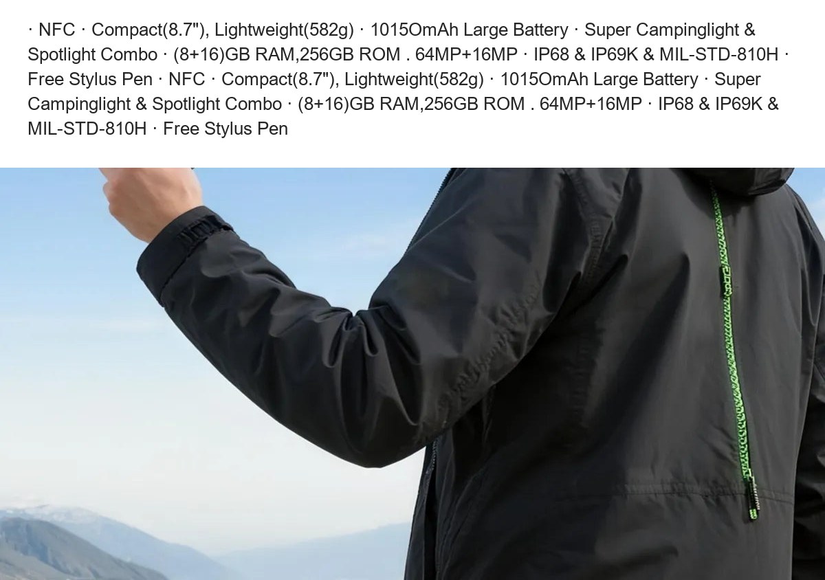 HOTWAV R11 Pro rugged tablets feature illustration 13