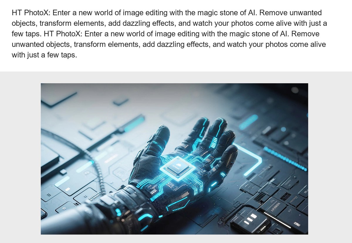 Proprietary Powerful AI Toolset: Hi Hoti and HT PhotoX In the age of AI, HOTWAV is keeping pace with innovation through its latest - view 45