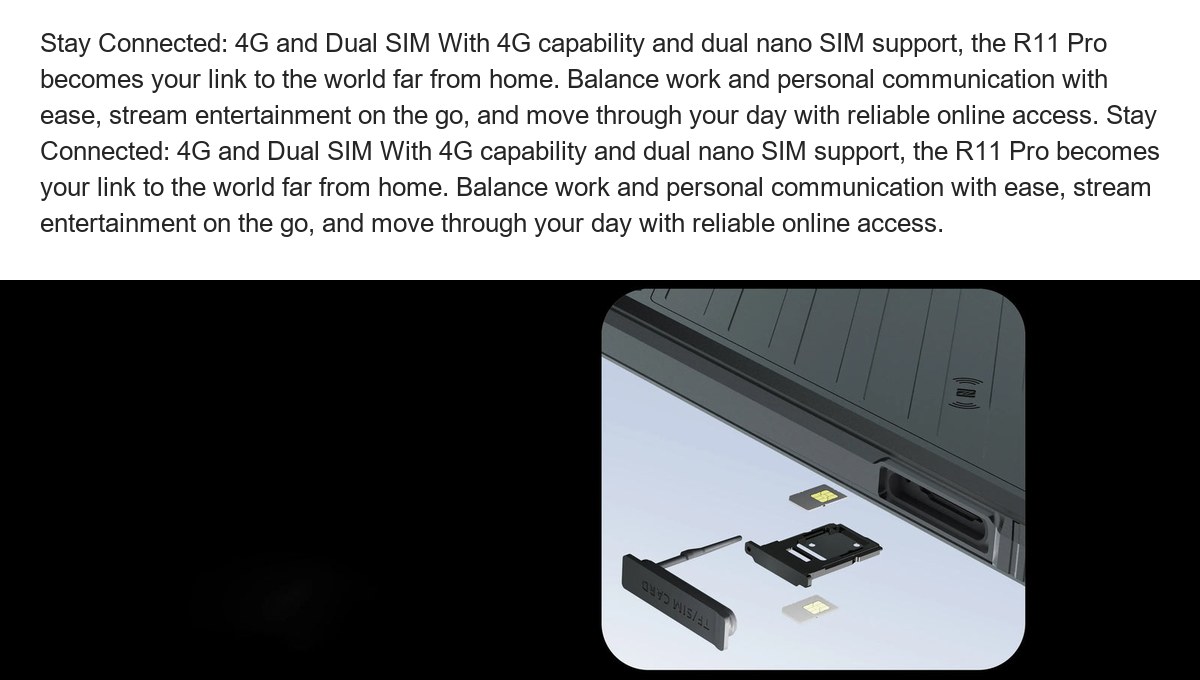 HOTWAV R11 Pro rugged tablets feature illustration 55