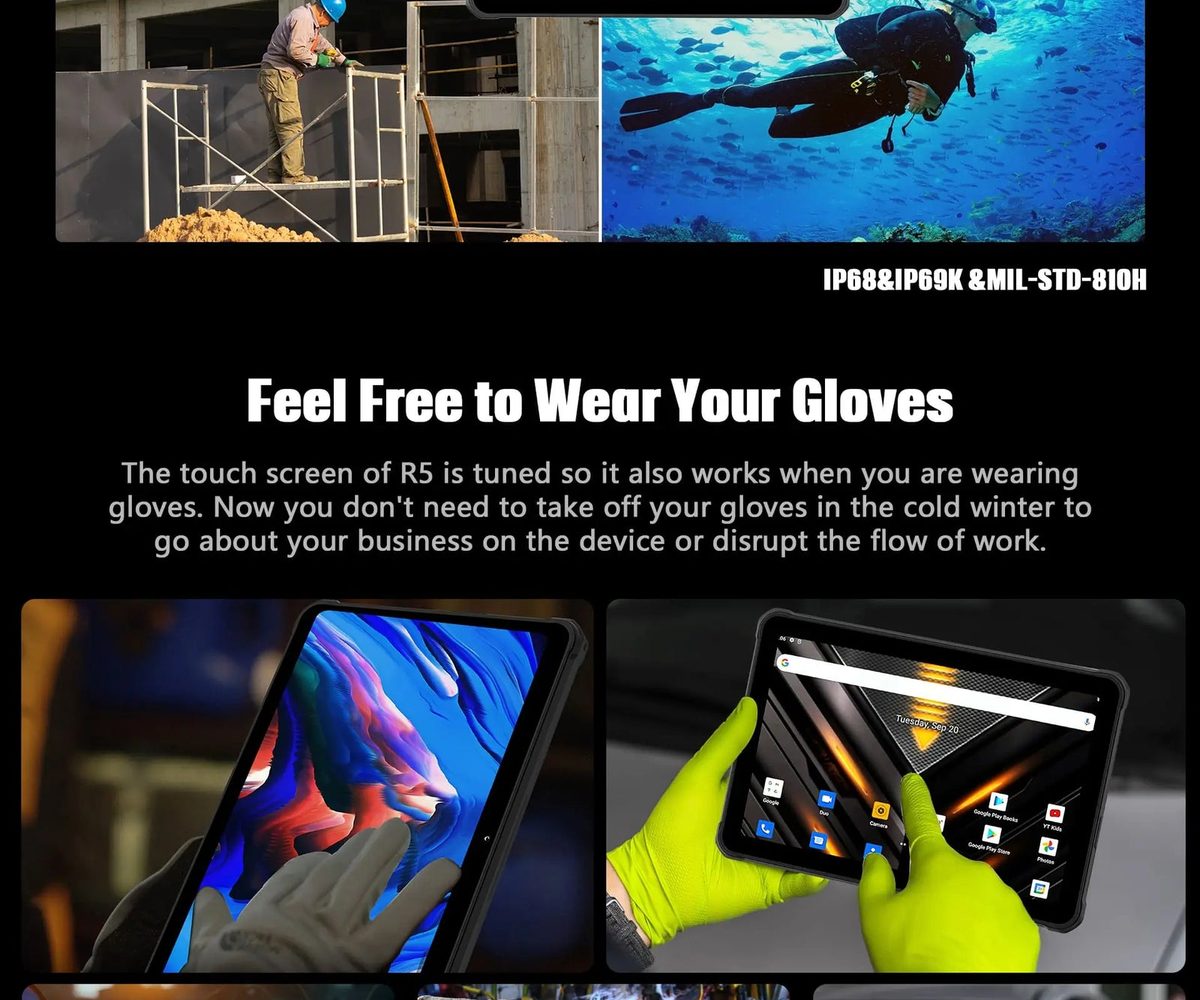 HOTWAV R5 rugged tablets feature illustration 10