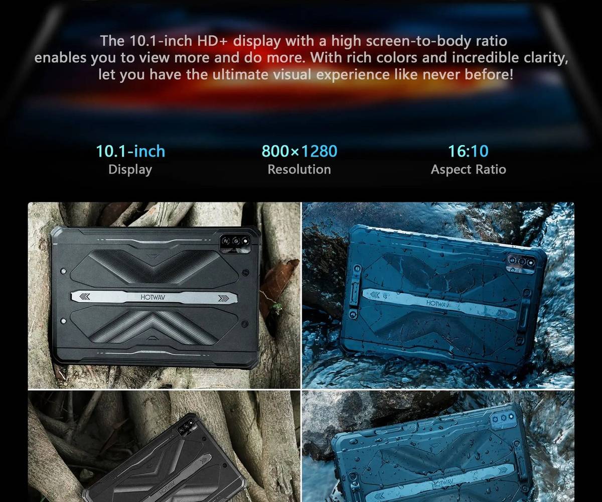 HOTWAV R6 Pro rugged tablets feature illustration 10