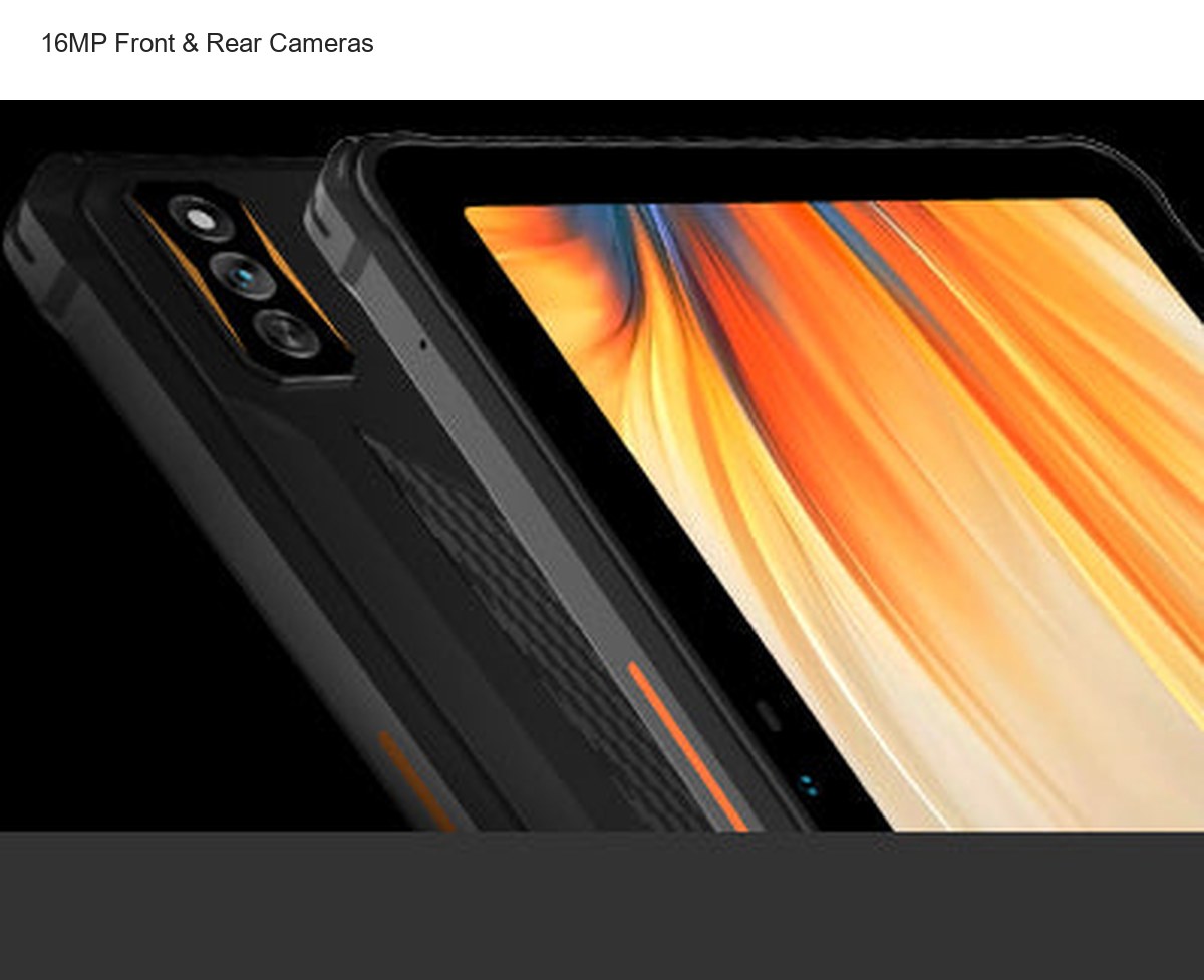 15600mAh Ultra-Large Battery 256GB ROM + Up to 2TB TF Up to 12GB RAM 10.1 inch HD+ Display IP68 & IP69K & MIL-STD-810H Android 13. - view 24