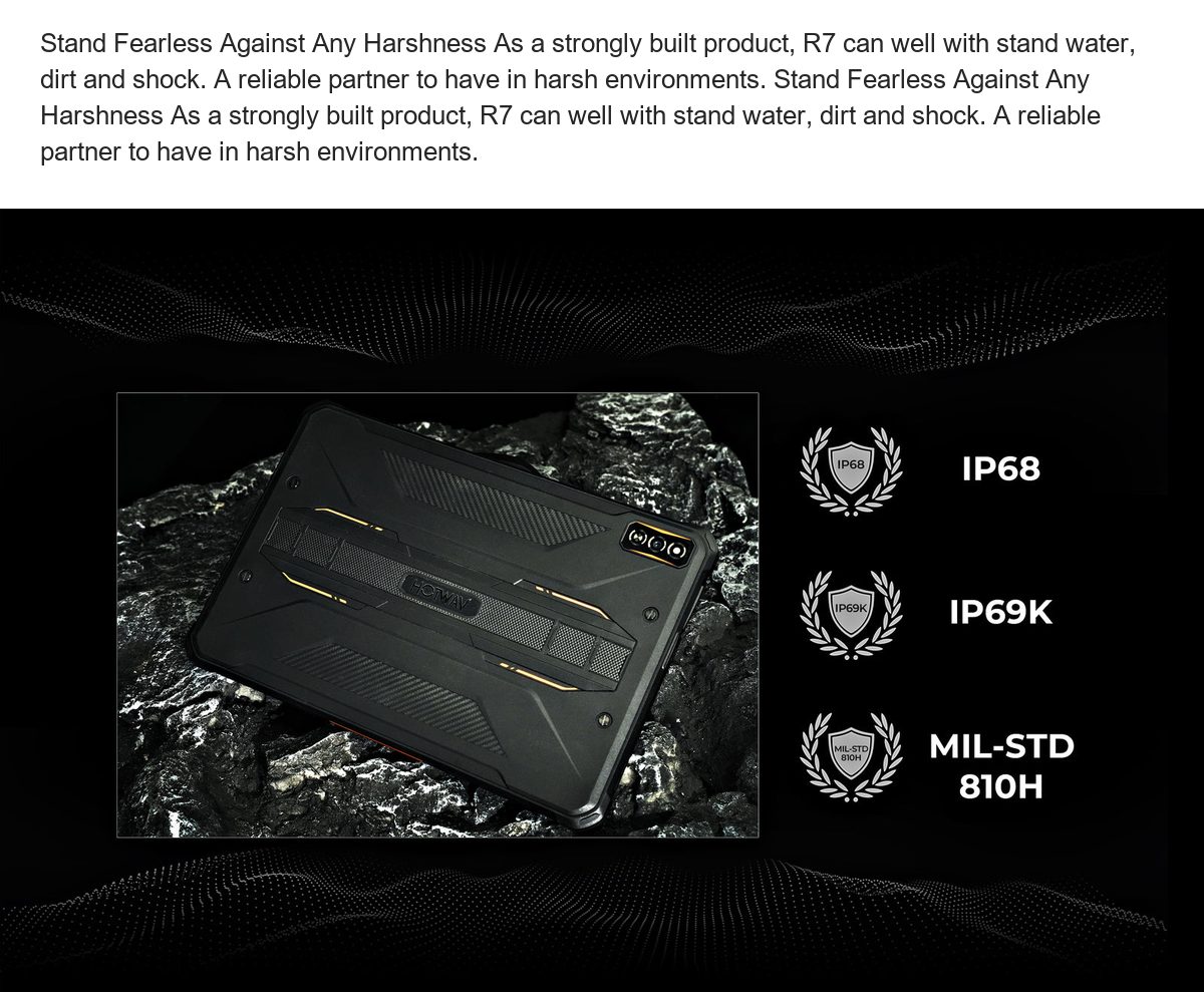 HOTWAV R7 rugged tablets feature illustration 28