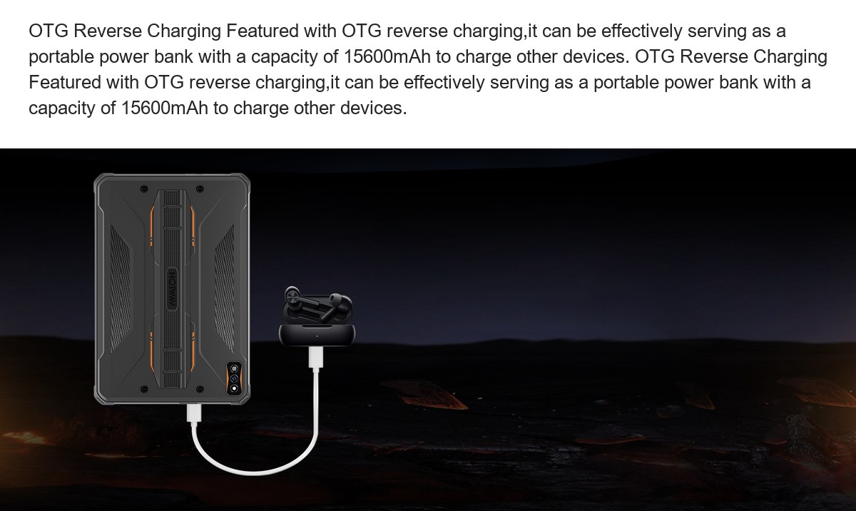 Featured with IP68 & IP69K & MIL-STD-810H and 15600mAh Ultra-Large Battery, HOTWAV R7 rugged tablet probably goes far beyond most - view 30
