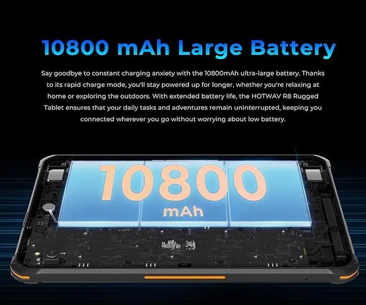 HOTWAV R8 rugged tablets feature illustration 7