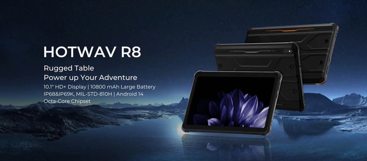 HOTWAV R8 rugged tablets feature illustration 13