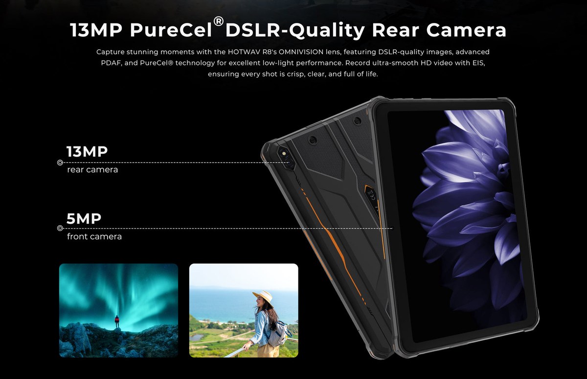 HOTWAV R8 rugged tablets feature illustration 25