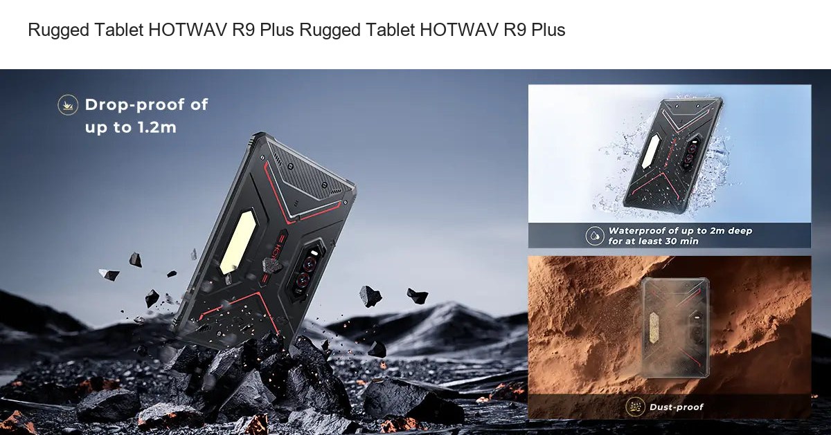 Rugged Tablet HOTWAV R9 Plus Rugged Tablet HOTWAV R9 Plus - view 23