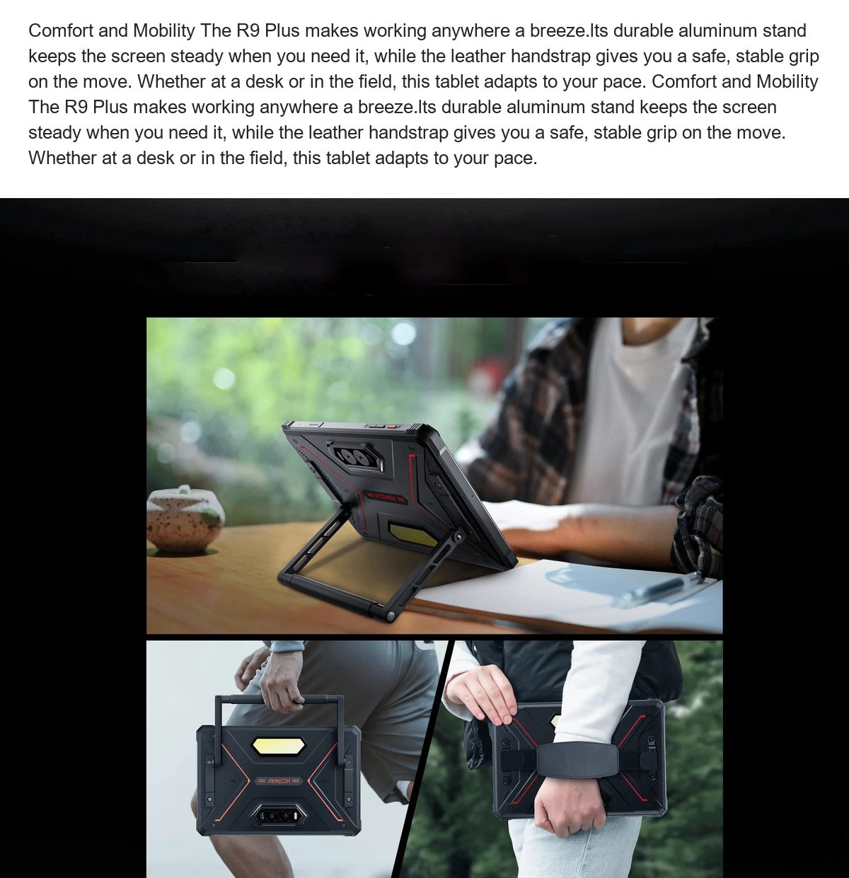 HOTWAV R9 Plus rugged tablets feature illustration 31