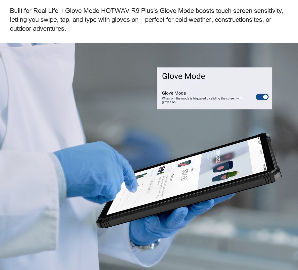 HOTWAV R9 Plus rugged tablets feature illustration 70
