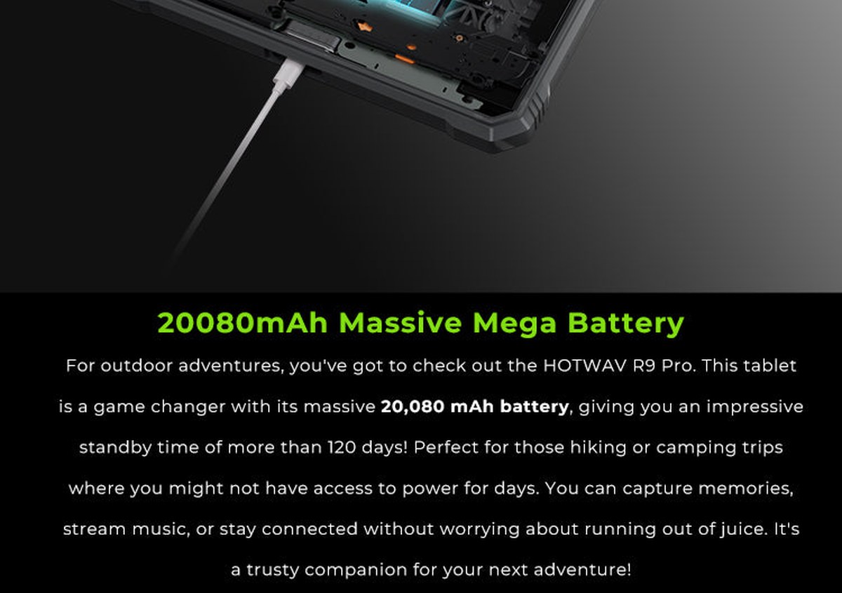 HOTWAV R9 Pro rugged tablets feature illustration 28