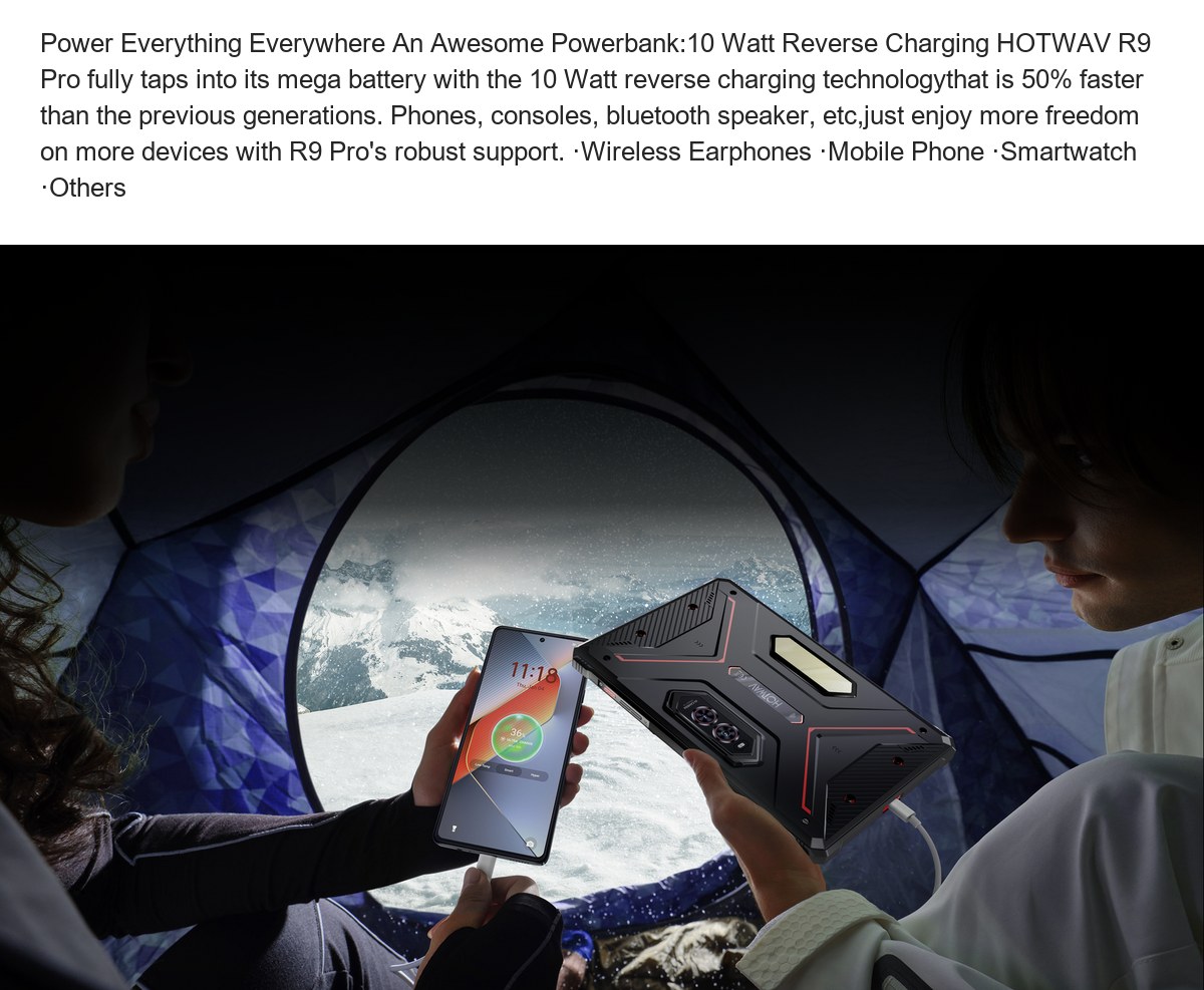 HOTWAV R9 Pro rugged tablets feature illustration 40