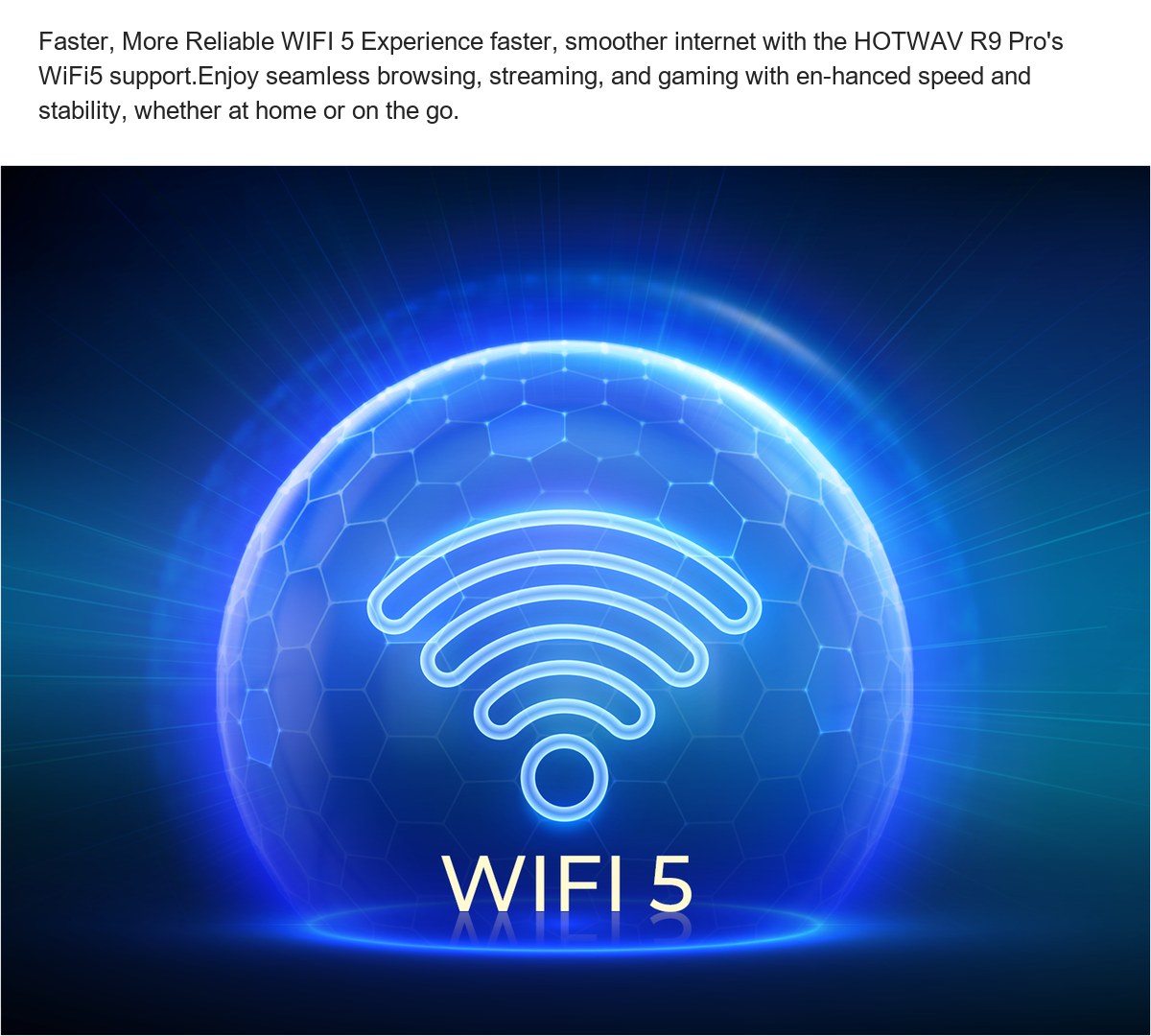Faster, More Reliable WIFI 5 Experience faster, smoother internet with the HOTWAV R9 Pro's WiFi5 support.Enjoy seamless browsing, - view 74