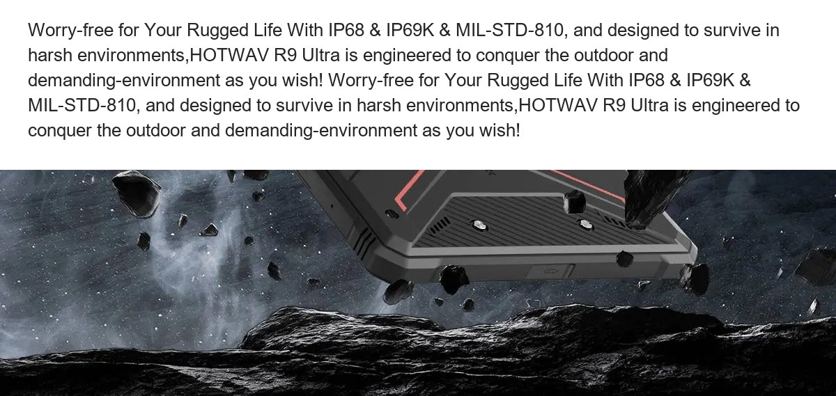 HOTWAV R9 Ultra 5G rugged tablets feature illustration 31