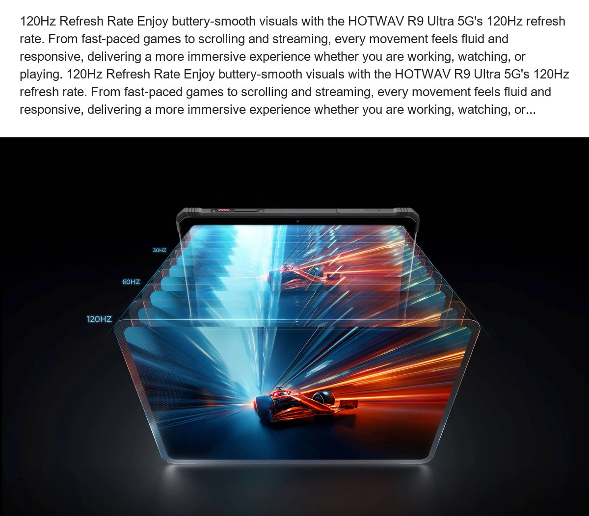 Massive 20,080mAh Battery Keeps You Going for More Than 120 Days The HOTWAV R9 Ultra is built to be your reliable partner on any j - view 75