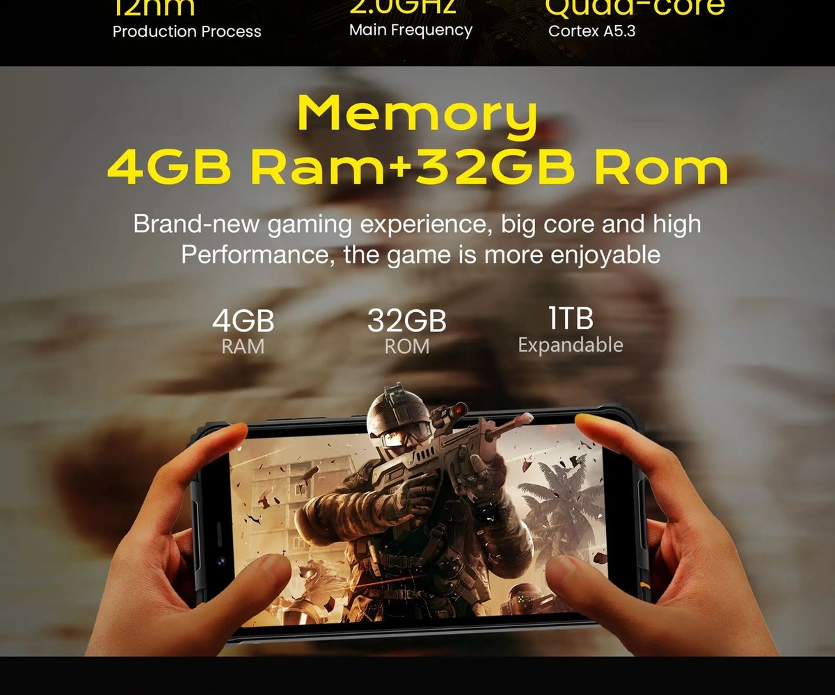 HOTWAV T5 Pro rugged phones feature illustration 4