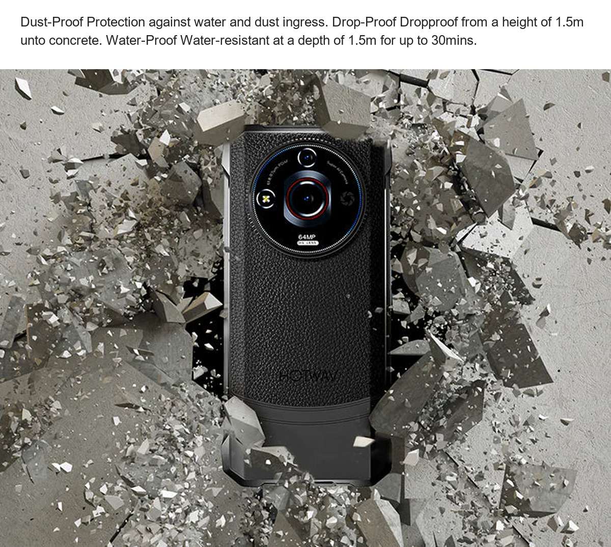 HOTWAV T7 Pro rugged phones feature illustration 34