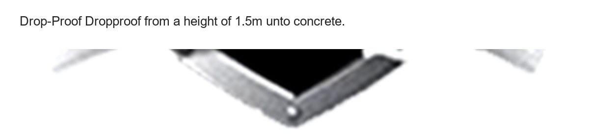Dust-Proof Protection against water and dust ingress. Drop-Proof Dropproof from a height of 1.5m unto concrete. Water-Proof Water- - view 36