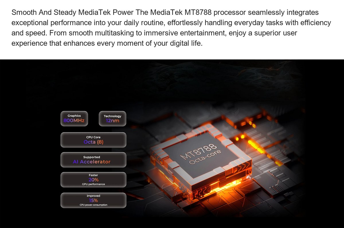 Extreme Temperature Usable in Temperatures between 70°C(158°F) and -55°C(-67°F) 6.6-inch 2K FHD+ Display Immersive Visual Experien - view 44