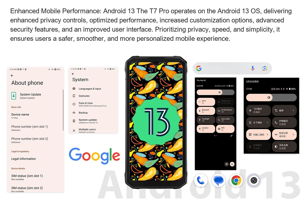 HOTWAV T7 Pro rugged phones feature illustration 58