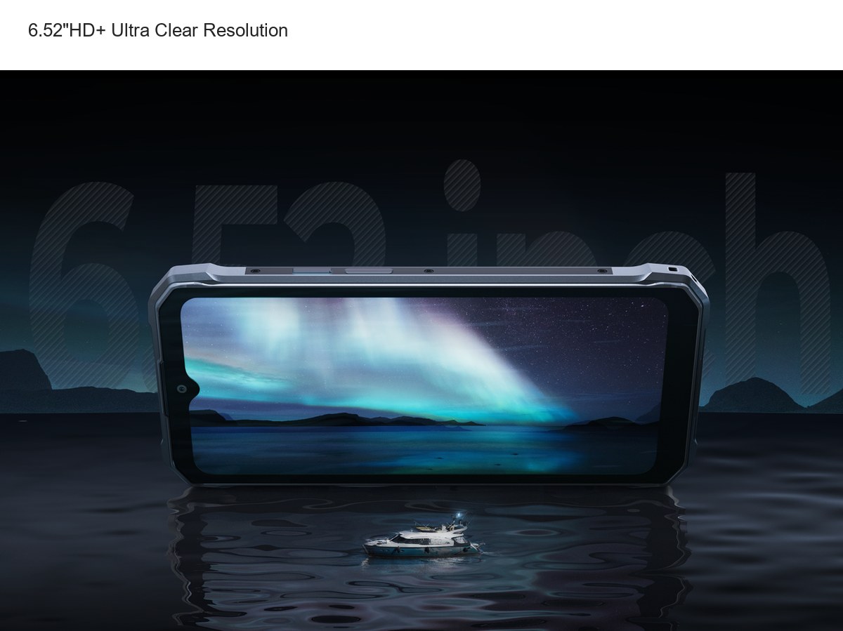 8MP Front & MediaTek MT8788 (4GB+4GB)RAM+128GB ROM 6.52"HD+ Ultra Clear Resolution Dual SIM Android 13.0 IP68 &IP69K & 4G-LTE Netw - view 5
