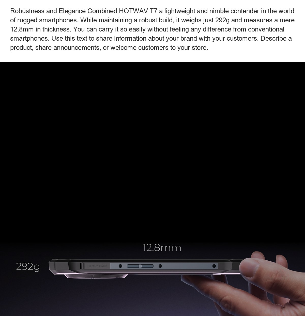 HOTWAV T7 rugged phones feature illustration 16