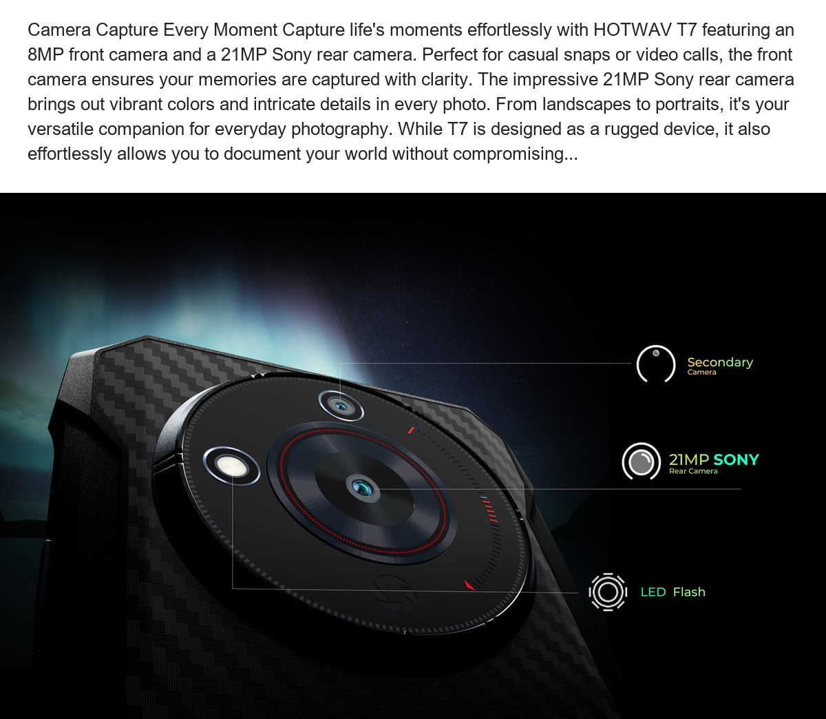HOTWAV T7 rugged phones feature illustration 40