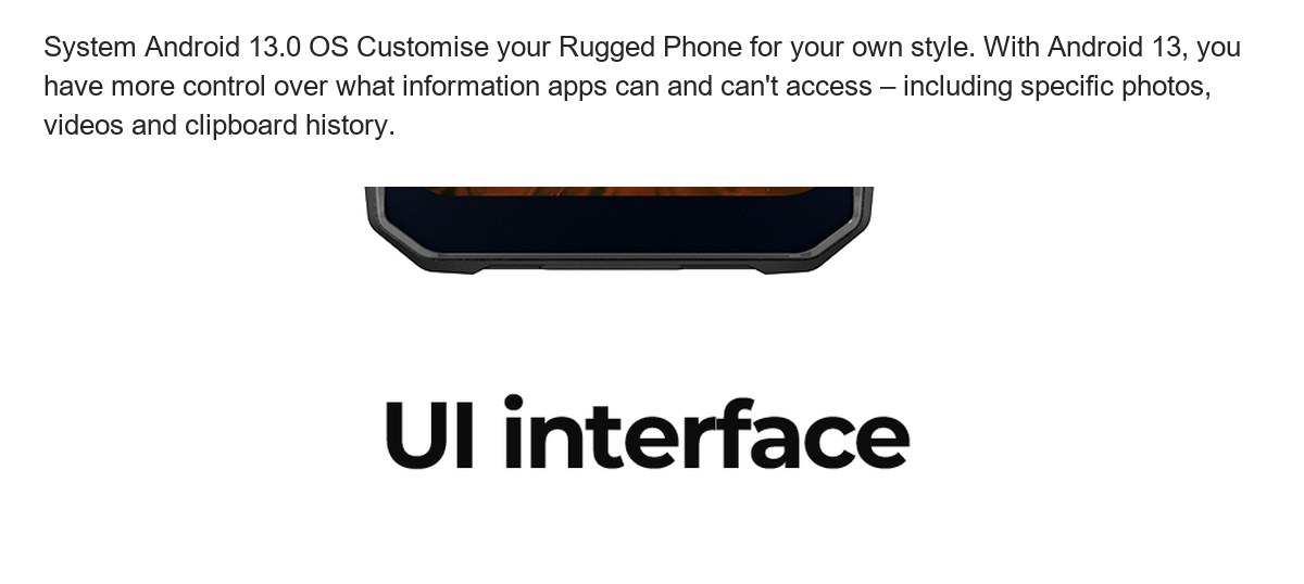 HOTWAV T7 rugged phones feature illustration 55
