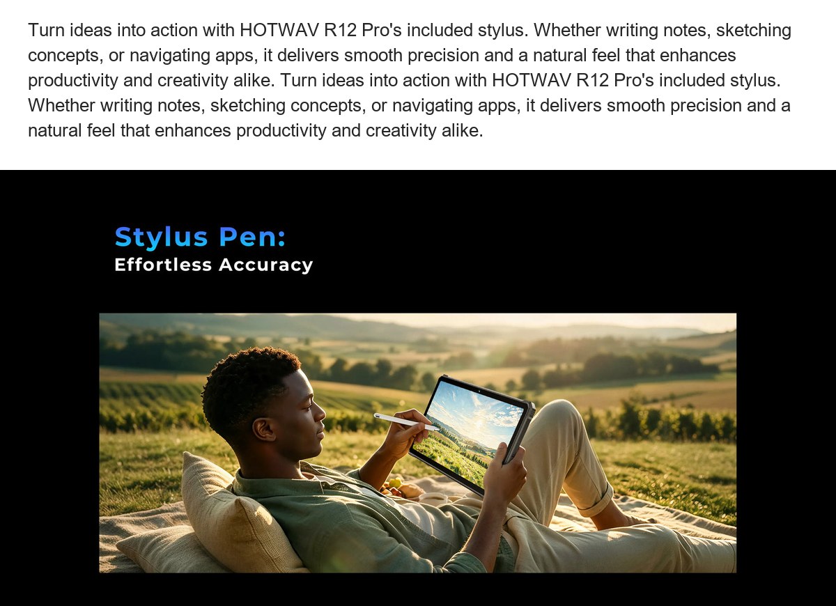 HOTWAV TAB R12 Pro rugged tablets feature illustration 16