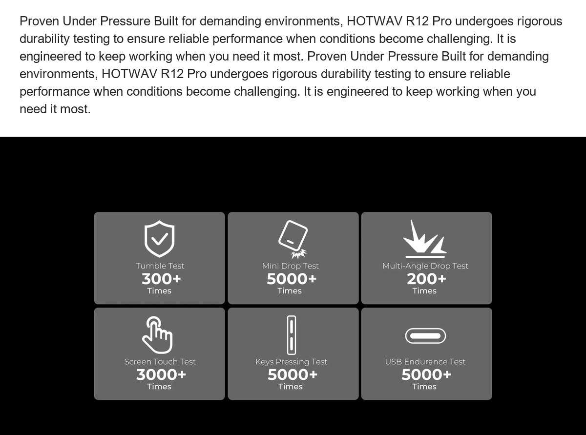 Turn ideas into action with HOTWAV R12 Pro's included stylus. Whether writing notes, sketching concepts, or navigating apps, it de - view 18